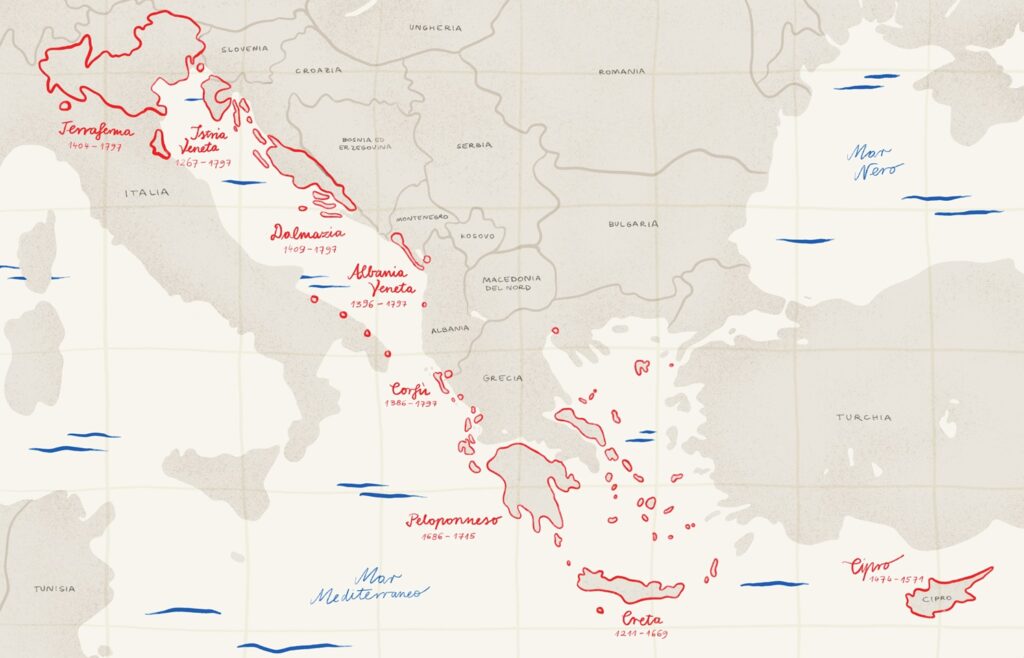Mappa - Repubblica di Venezia